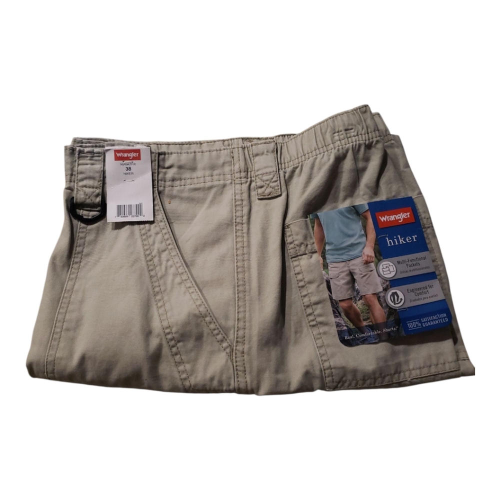 Wrangler Men's Tan Hiker Shorts